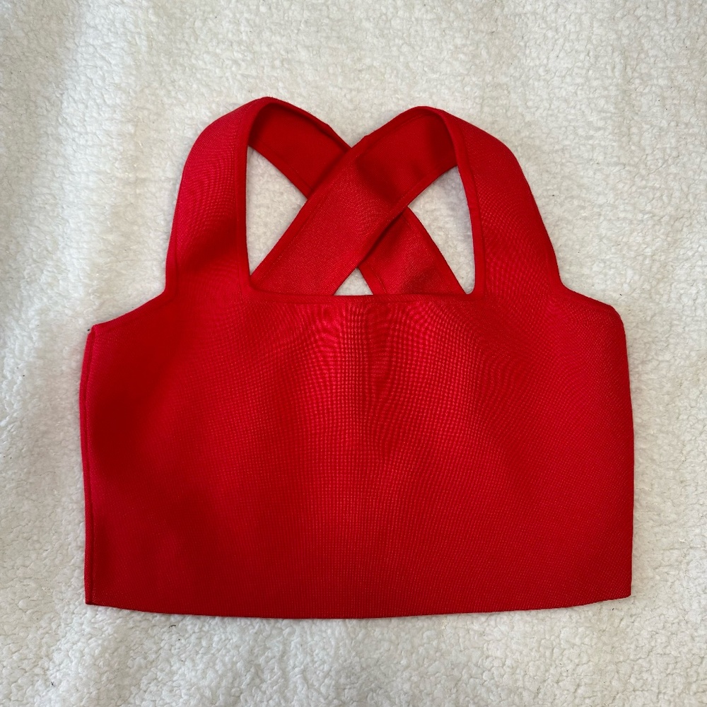 Cross back Red Crop